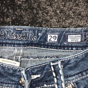 Miss Me Skinny Jean sz 29 inseam 31